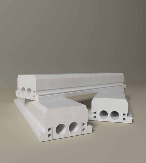 قوالب الخرسانة المعزولة للأسقف E-Deck – ICF Insulated concrete formworks for roofs and floors