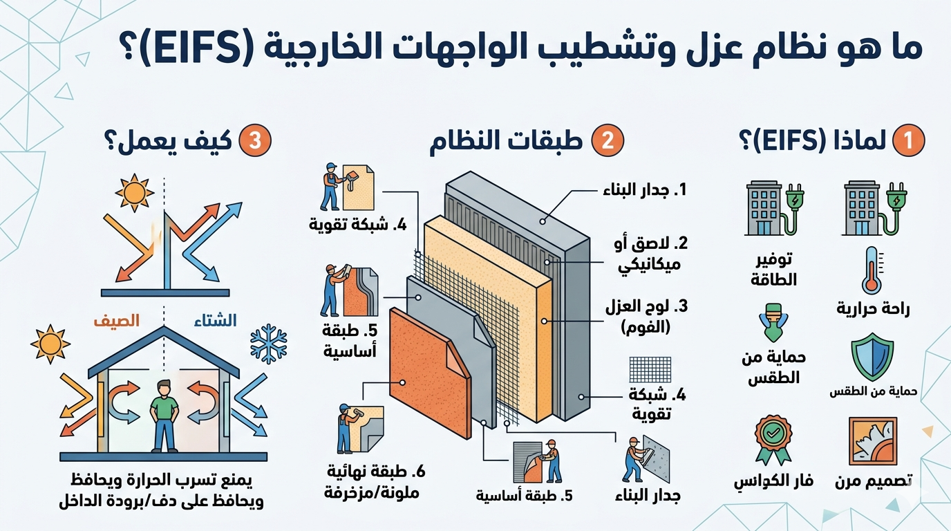 كل ما تحتاج معرفته عن ألواح البوليستيرين الممدد (EPS) للعزل الحراري في المباني الحديثة